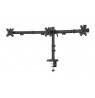 Neomounts DS60-600BL3 Monitor arm 10-27" - Quick-fix - 180°-stop