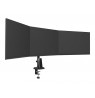 Neomounts DS60-600BL3 Monitor arm 10-27" - Quick-fix - 180°-stop