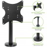 Techly Universal Desk Stand for LED/LCD TV 23-43" Black