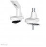 Neomounts FPMA-D750WHITE2 Monitor arm 10-32" - gas spring - Topfix - 180°-stop