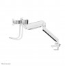 Neomounts NM-D775DXWHITE Monitor arm 10-32" - gas spring - Topfix - 180°-stop