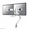 Neomounts NM-D775DXWHITE Monitor arm 10-32" - gas spring - Topfix - 180°-stop