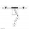 Neomounts NM-D775DXWHITE Monitor arm 10-32" - gas spring - Topfix - 180°-stop