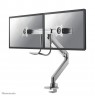 Neomounts NM-D775DXSILVER Monitor arm 10-32" - gas spring - Topfix - 180°-stop