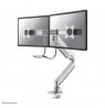 Neomounts NM-D775DXSILVER Monitor arm 10-32" - gas spring - Topfix - 180°-stop