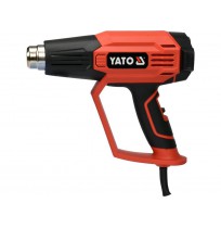 YATO HEAT GUN 1600W 50-650C 2GEARS LCD +MEMORY