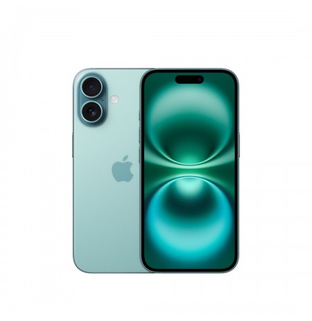 Apple iPhone 16 15.5 cm (6.1") Dual SIM iOS 18 5G USB Type-C 256 GB Teal