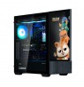 Zalman Z10 DS ATX Mid Tower PS Case Black, 120 mm  ARGB Fan x1