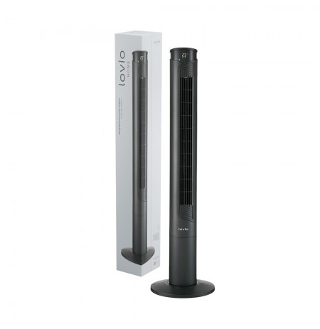 Lovio LVTF101N24C Tower Fan AirWave Black