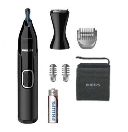 Philips 5000 Series NT5650 Nosies plaukų kirpimo mašinėlė, Juoda