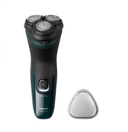 Philips 3000X Series X3002/00 Barzdaskutė, Juoda/Žalia