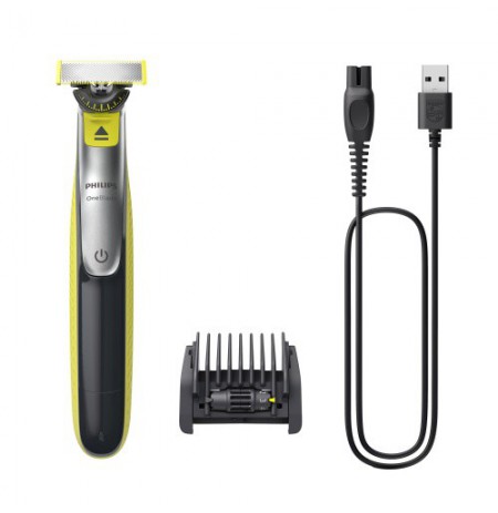 Philips OneBlade 360 QP2734/23 Plaukų skustuvas / kirpimo mašinėlė, Pilka/Žalia