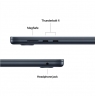 Apple MacBook | Air | Midnight | 15 " | 2880 x 1864 pixels | Apple M4 | 16 GB | Solid-state drive capacity 512 GB | Apple M4 chi