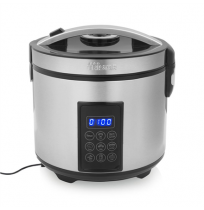 Tristar Digital Rice and Steam Cooker | RK-6138 | 900 W | 2.2 L | Number of programs 7 | Grey