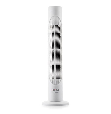 Gallet Column fan | GALVEN82T | Tower Fan | White | Diameter 23 cm | Number of speeds 3 | Oscillation | 45 W | Remote control
