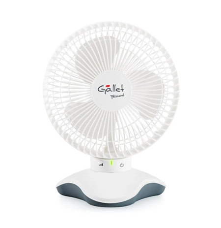 Gallet Fan | GALVEN6 | Table Fan | White | Diameter 15 cm | Number of speeds 3 | Oscillation | 5 W