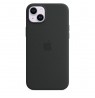 Apple iPhone 14 Plus Silicone Case with MagSafe - Midnight