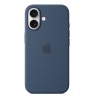 Apple iPhone 16 Silicone Case with MagSafe - Denim