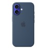 Apple iPhone 16 Silicone Case with MagSafe - Denim