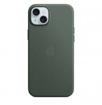 Apple iPhone 15 Plus FineWoven Case with MagSafe - Evergreen
