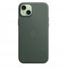 Apple iPhone 15 Plus FineWoven Case with MagSafe - Evergreen