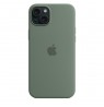 Apple iPhone 15 Plus Silicone Case with MagSafe - Cypress