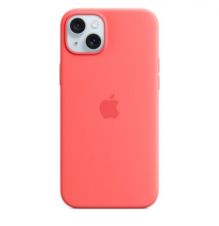 Apple iPhone 15 Plus Silicone Case with MagSafe - Guava