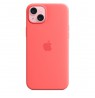 Apple iPhone 15 Plus Silicone Case with MagSafe - Guava