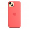 Apple iPhone 15 Plus Silicone Case with MagSafe - Guava