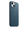 Apple iPhone 15 FineWoven Case with MagSafe - Pacific Blue