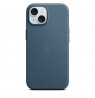 Apple iPhone 15 FineWoven Case with MagSafe - Pacific Blue