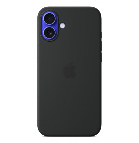 Apple iPhone 16 Plus Silicone Case with MagSafe - Black