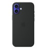 Apple iPhone 16 Plus Silicone Case with MagSafe - Black