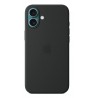 Apple iPhone 16 Plus Silicone Case with MagSafe - Black