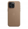 Apple iPhone 15 Pro Max FineWoven Case with MagSafe - Taupe