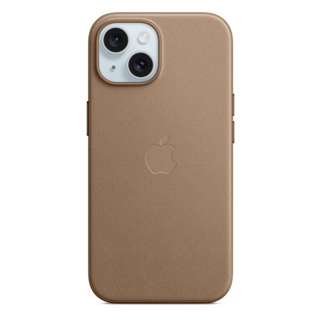 Apple iPhone 15 FineWoven Case with MagSafe - Taupe