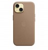 Apple iPhone 15 FineWoven Case with MagSafe - Taupe