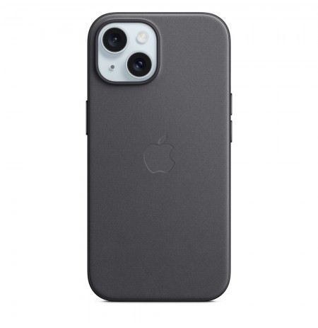 Apple iPhone 15 FineWoven Case with MagSafe - Black