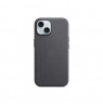 Apple iPhone 15 FineWoven Case with MagSafe - Black