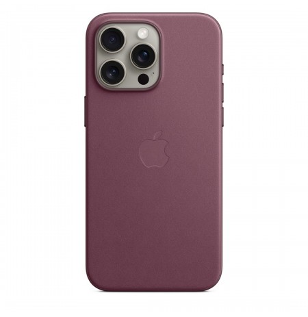 Apple iPhone 15 Pro Max FineWoven Case with MagSafe - Mulberry