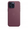 Apple iPhone 15 Pro Max FineWoven Case with MagSafe - Mulberry