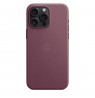 Apple iPhone 15 Pro Max FineWoven Case with MagSafe - Mulberry
