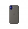 Apple iPhone 16 Plus Silicone Case with MagSafe - Stone Gray