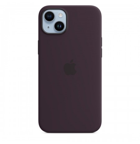 Apple iPhone 14 Plus Silicone Case with MagSafe - Elderberry