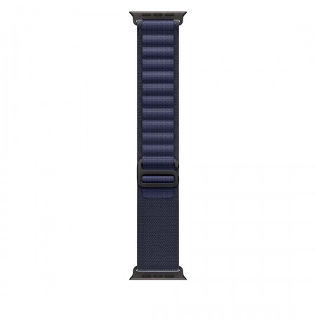 Apple 49mm Navy Alpine Loop - Large - Black Titanium Finish