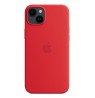 Apple iPhone 14 Plus Silicone Case with MagSafe - (PRODUCT)RED