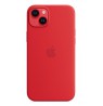 Apple iPhone 14 Plus Silicone Case with MagSafe - (PRODUCT)RED