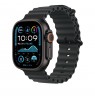 Apple 49mm Black Ocean Band - Black Titanium Finish
