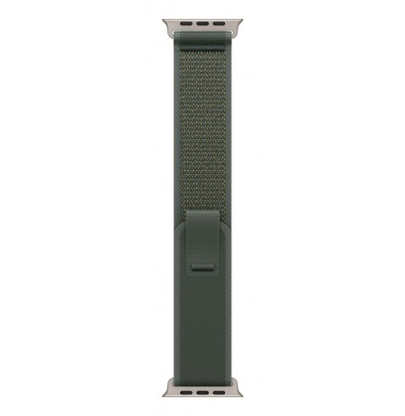 Apple 49mm Green Trail Loop - S/M - Natural Titanium Finish
