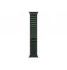 Apple 49mm Dark Green Alpine Loop - Medium - Black Titanium Finish